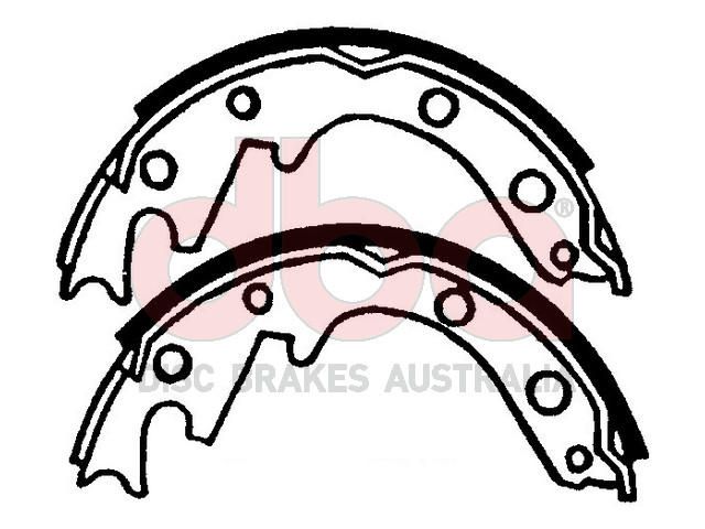 Street Series Brake Shoes [Chrysler / Trailer 228.6mm] - TecDoc Only