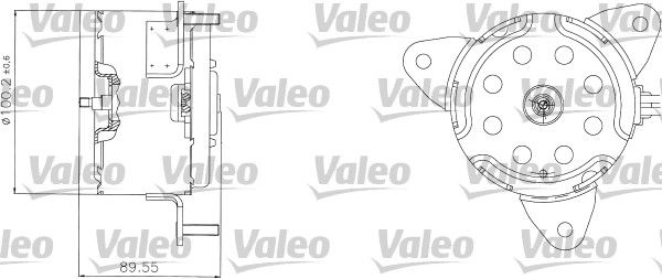 MOT ELEC PEUG 405(92 96)1.9TD,2.0I  .