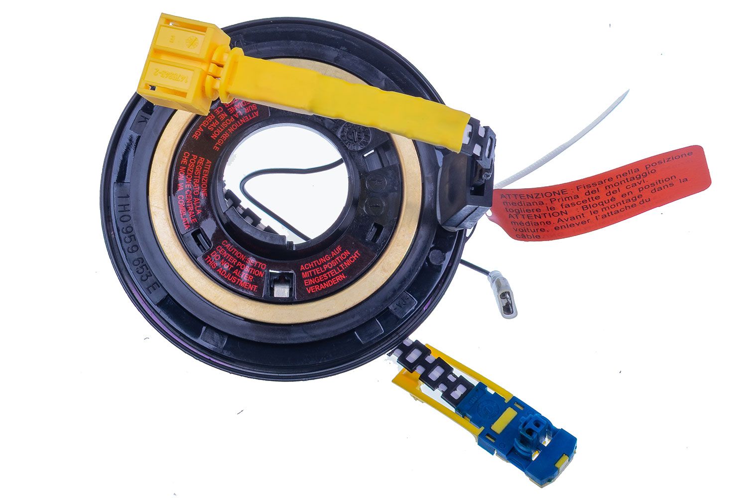 Wickelfeder, Airbag