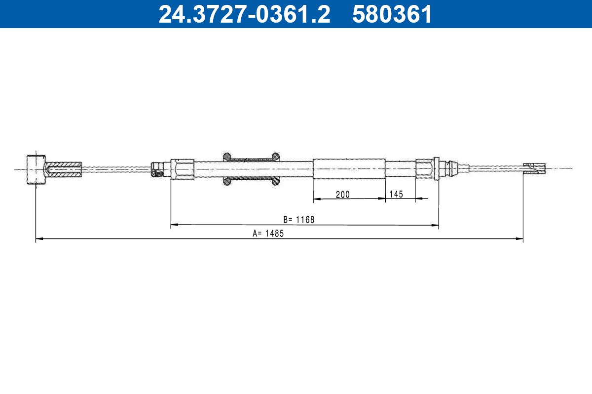 Seilzug, Feststellbremse