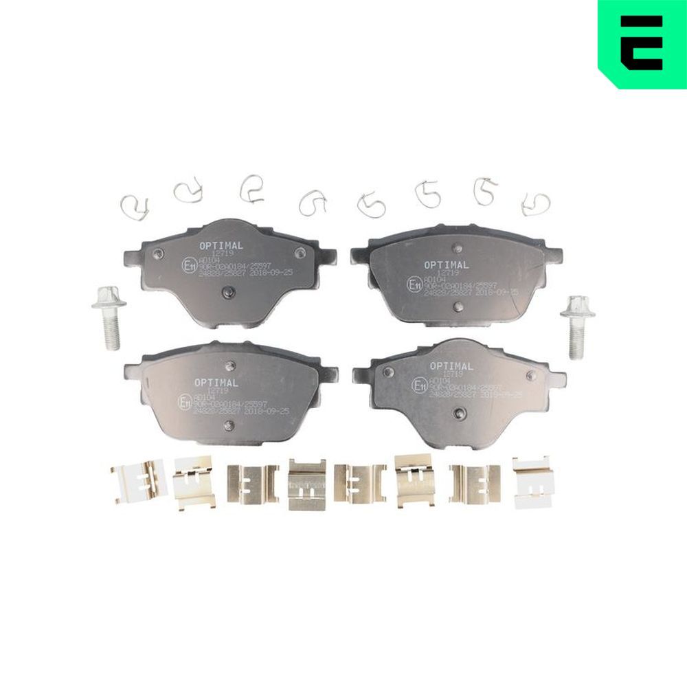 Brake Pad Set, disc brake 12719