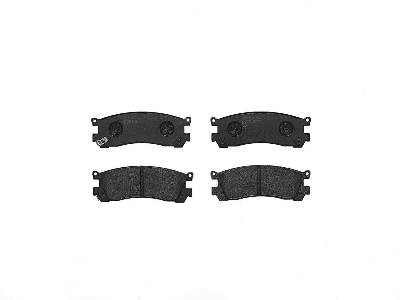 BREMBO P 49 025 - Bremsbelagsatz, Scheibenbremse PRIME LINE