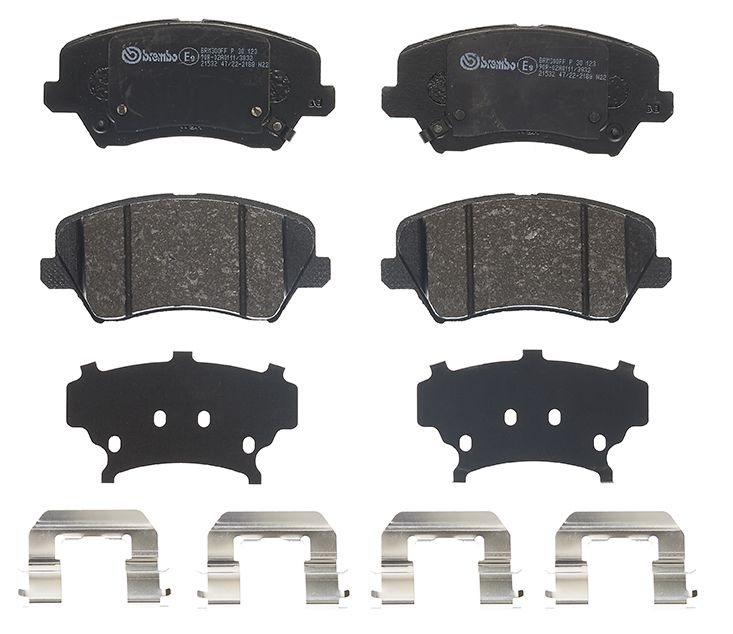 Brembo P 30 123 Bremsbelagsatz, Scheibenbremse