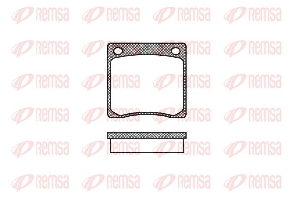 Premium Front Brake Pad Set