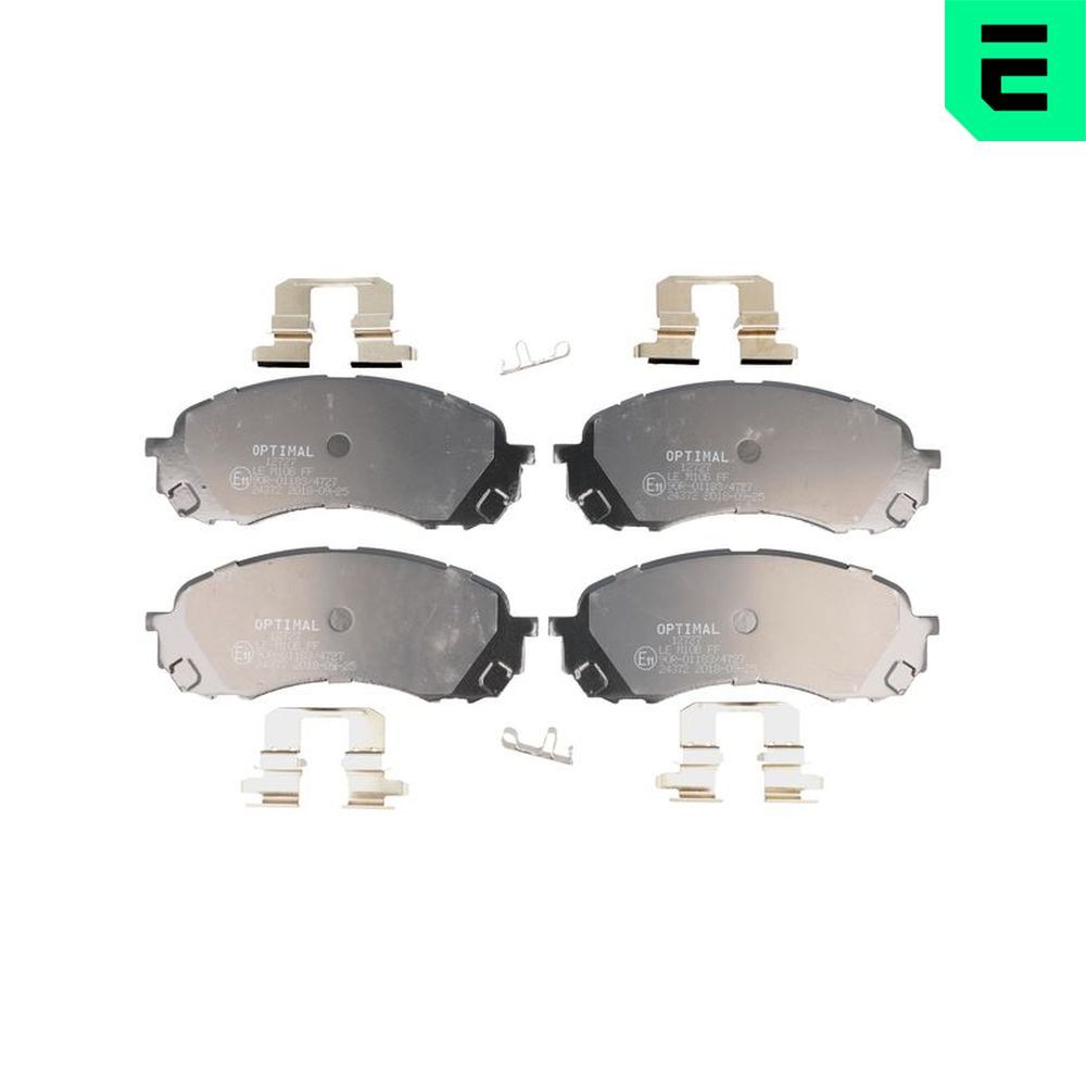 Brake Pad Set, disc brake 12727