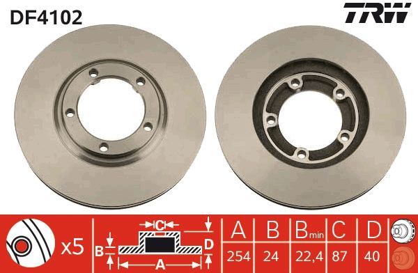 Brake Disc DF4102