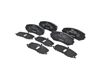 DELPHI LP2001 - Bremsbelagsatz, Scheibenbremse