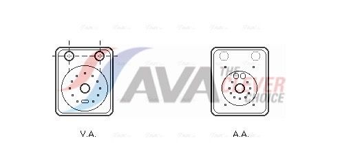 AVA Deutschland VN3093 Ölkühler, Motoröl