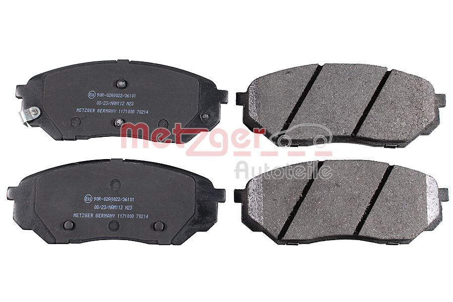 Brake Pad Set, disc brake 1171008