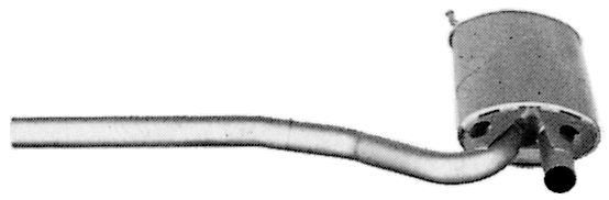 Mittelschalldämpfer