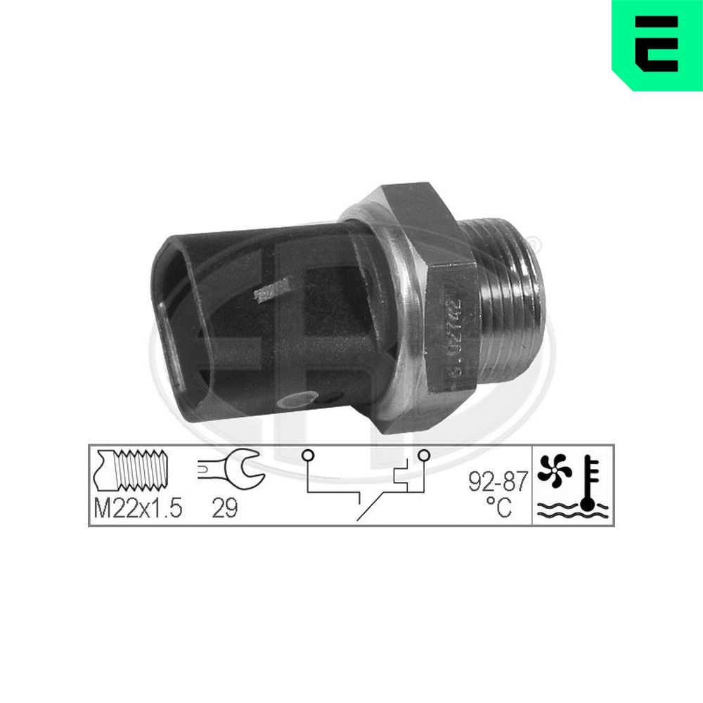 Temperaturschalter, Kühlerlüfter