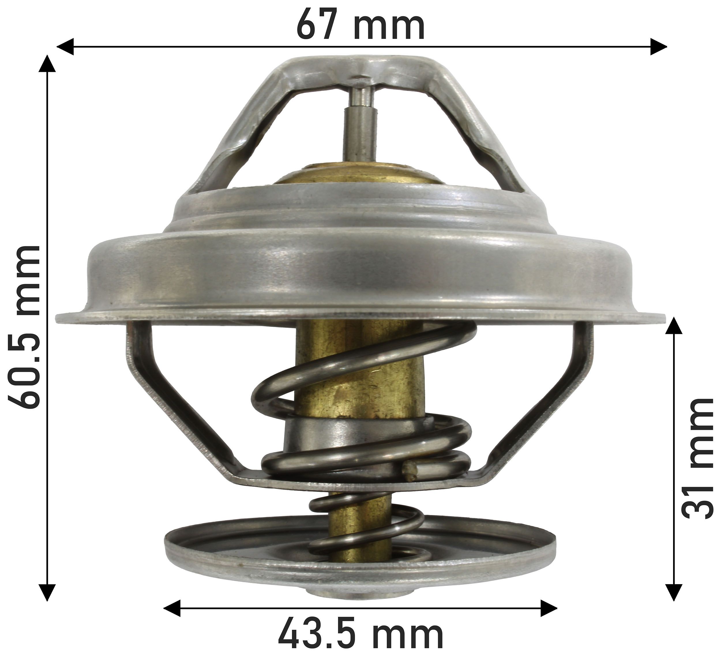 THERMOSTAT 67MM DIA 89C MULTIPLE APPLICATIONS - TecDoc Only