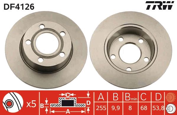 Brake Disc DF4126