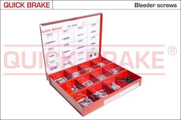 QUICK BRAKE 0002 Assortment, breather screws
