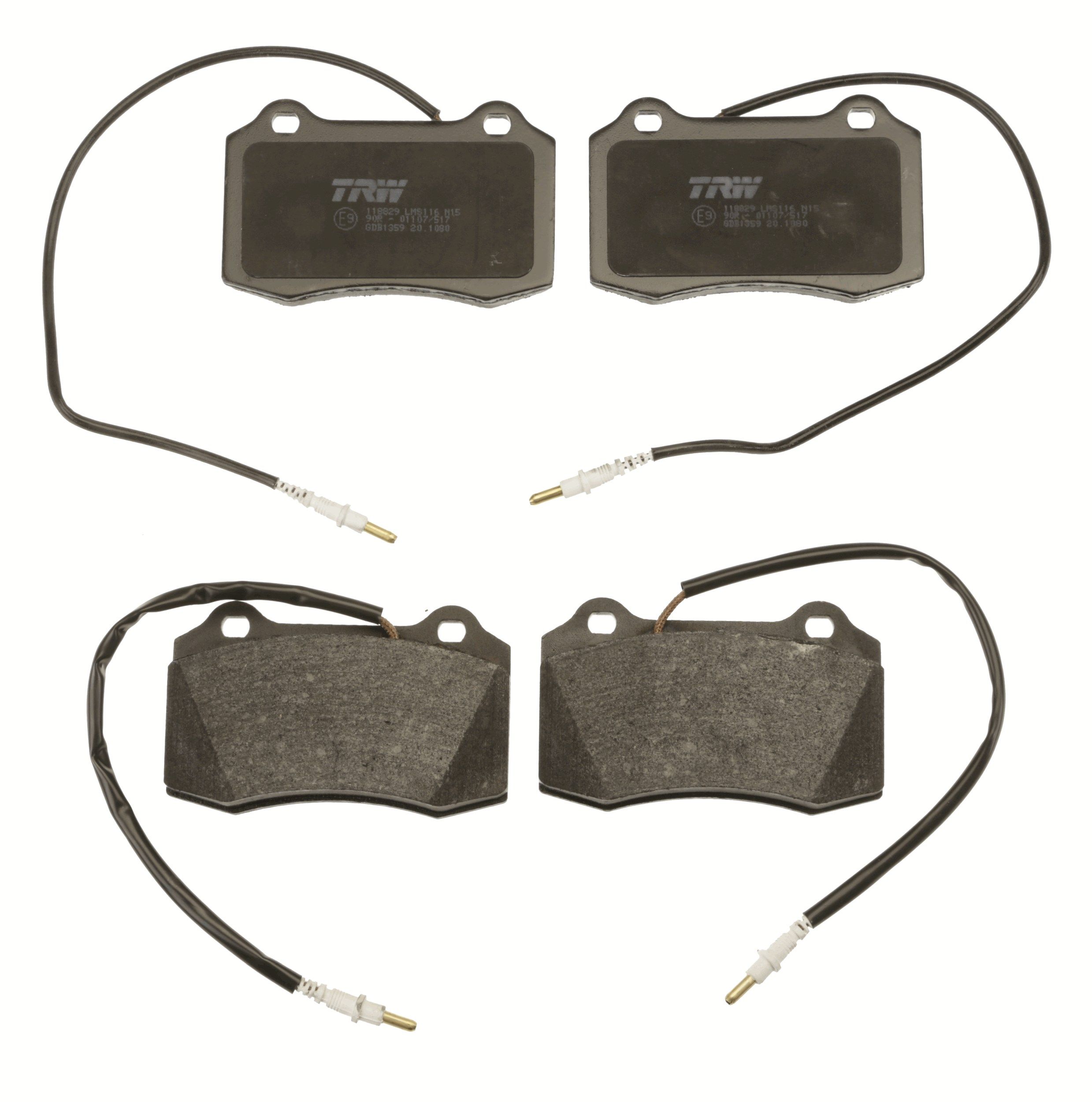 TRW DISC BRAKE PADS - TecDoc 2