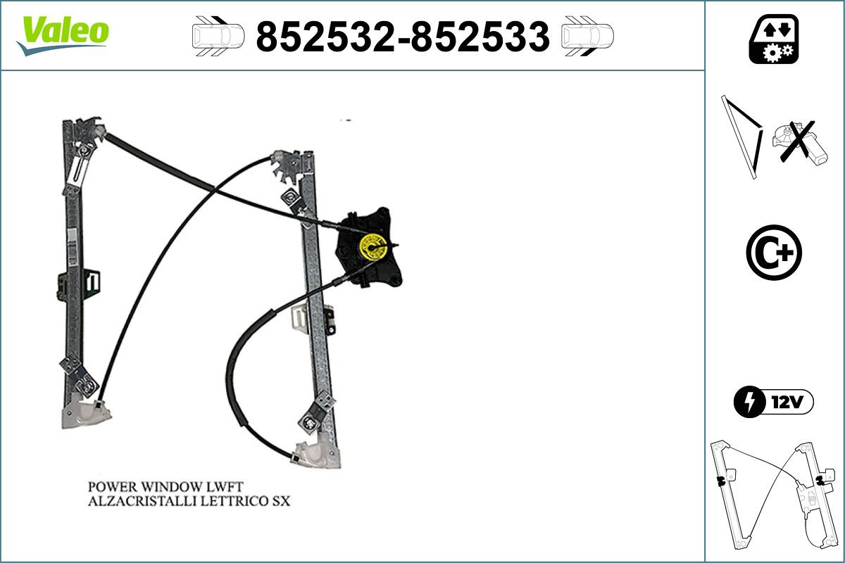 VALEO 852532 - Fensterheber
