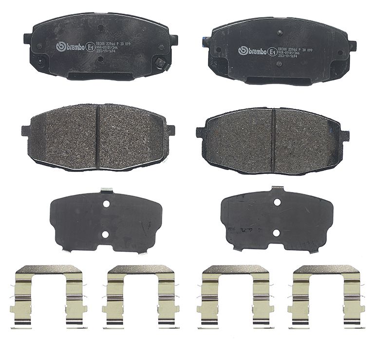 Brembo P 30 099 Bremsbelagsatz, Scheibenbremse