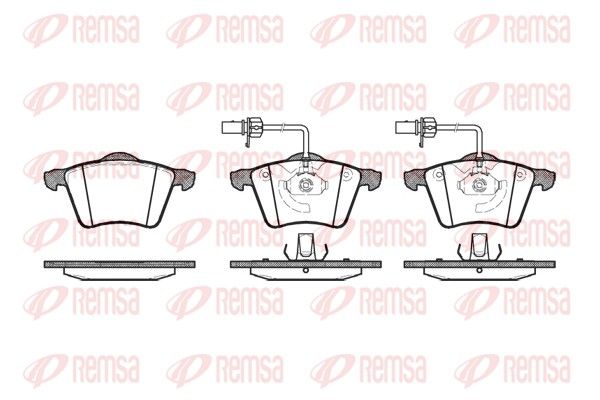 Premium Front Brake Pad Set Premium Front Brake Pad Set