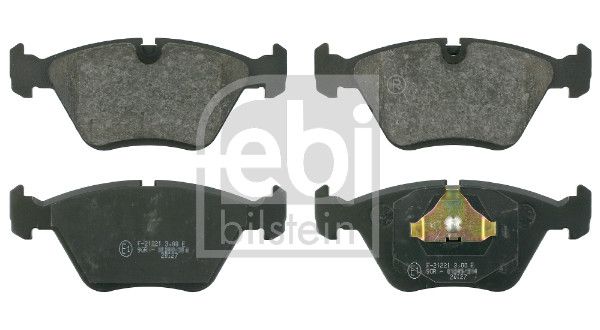 Bremsbelagsatz, Scheibenbremse