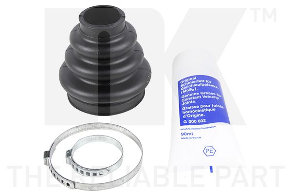 Faltenbalgsatz, Antriebswelle