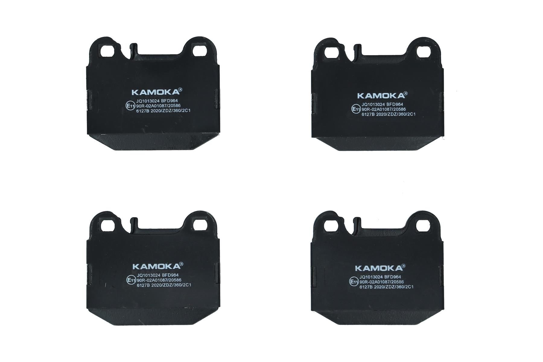 KAMOKA JQ1013024 - Bremsbelagsatz, Scheibenbremse