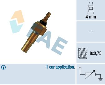 Sensor, K&uuml;hlmitteltemperatur