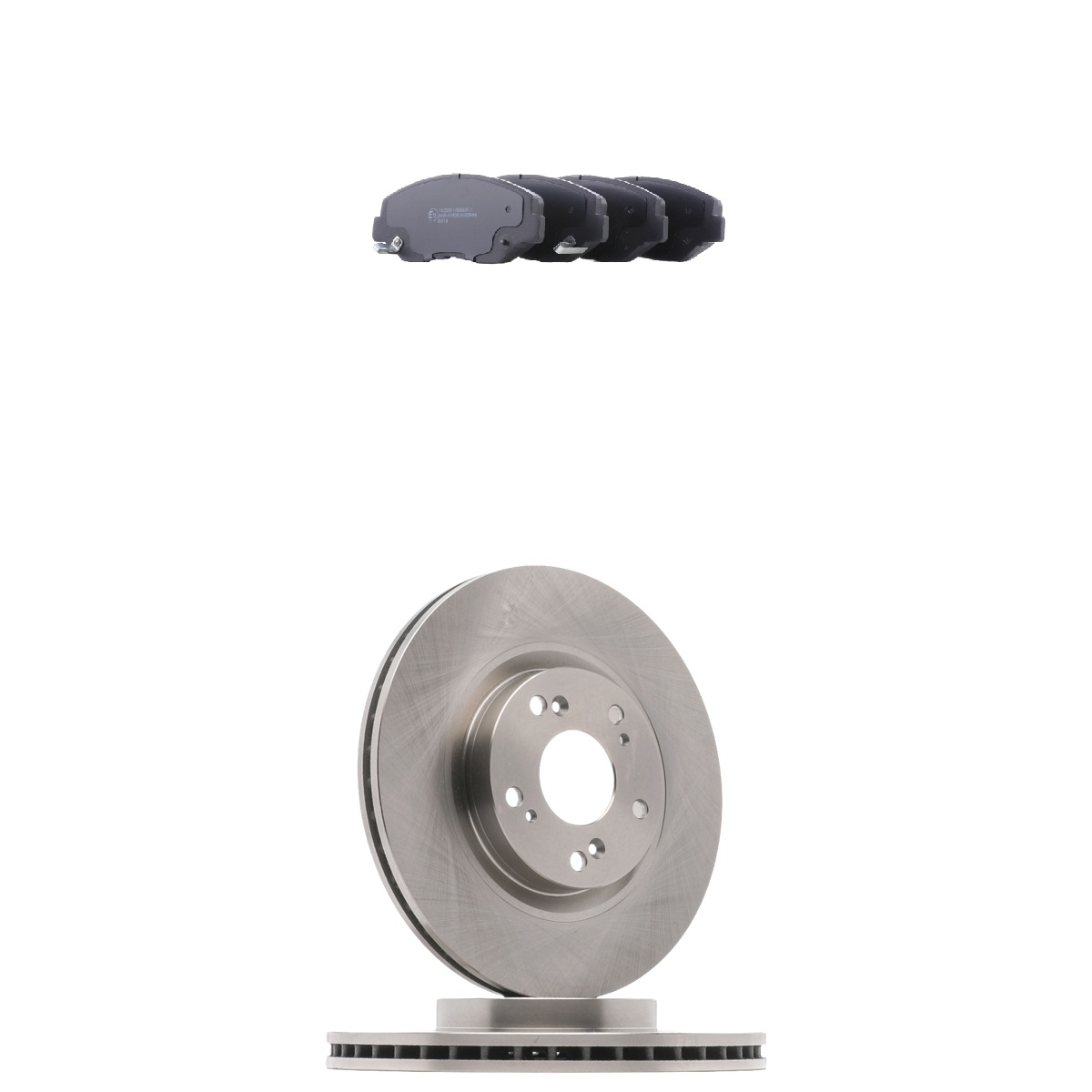 Remmenset, remschijf