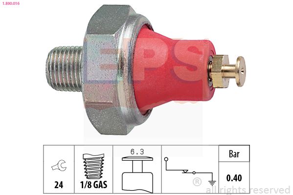 Oil Pressure Switch 1.800.016