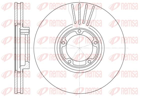 Brake Disc 6518.10