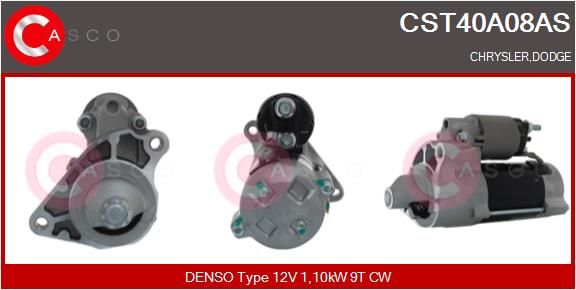 CST40A08AS CASCO Brand New HQ önindító