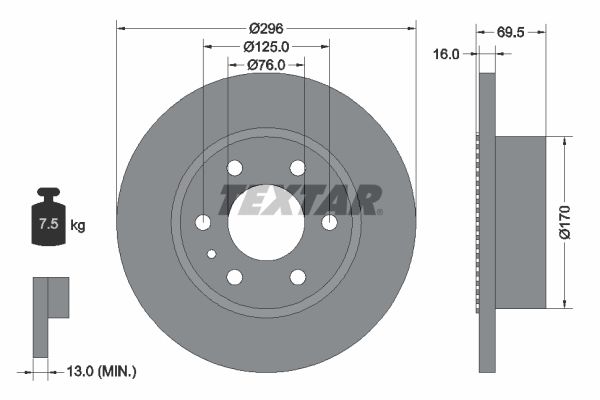 Brake Disc 93177500