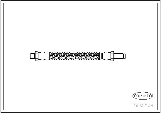 FLEXIBLE DE FREIN ROVER MG-MGB C  0705