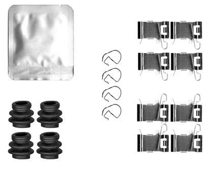 Juego de accesorios, balatas de frenos
