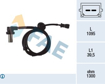 FAE 78062 - Sensor, Raddrehzahl