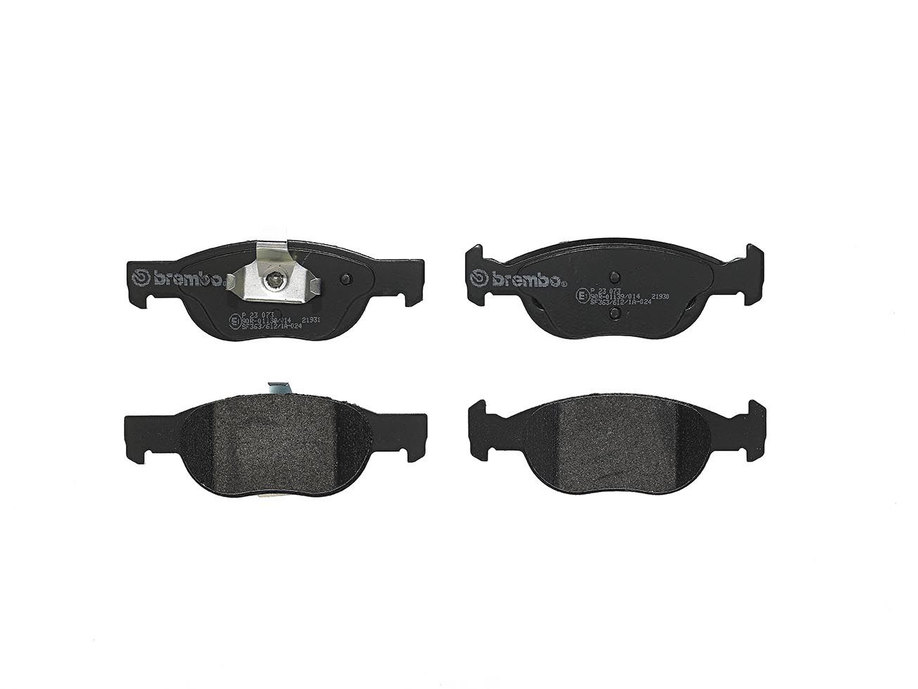 Brembo P 23 073 Bremsbelagsatz, Scheibenbremse