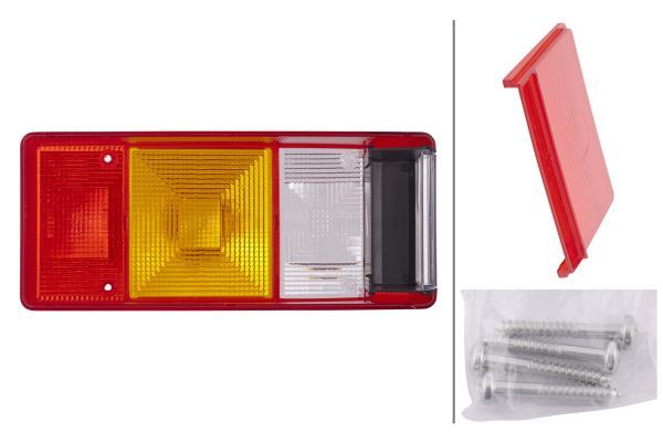 Lichtscheibe, Heckleuchte