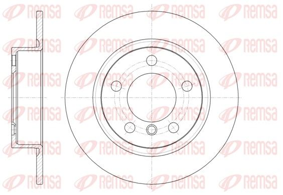 Brake Disc 61441.00