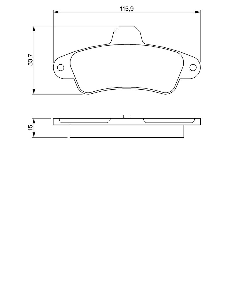 Bremsbelagsatz, Scheibenbremse Bremsbelagsatz, Scheibenbremse