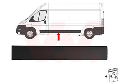 VAN WEZEL 4064409 - Zier-/Schutzleiste, Seitenwand