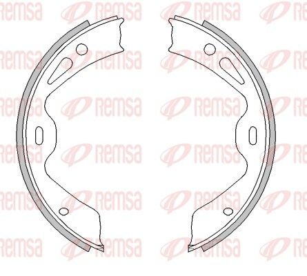 Brake Shoe, parking brake 4603.00