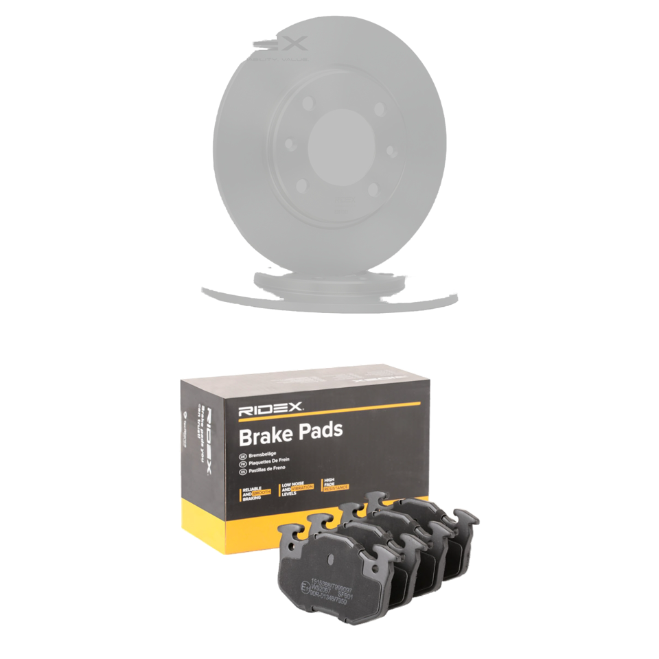 Remmenset, remschijf