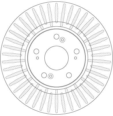 TRW BRAKE DISC - TecDoc 2