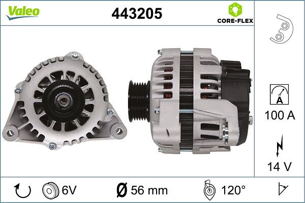 VALEO 443205 - Generator