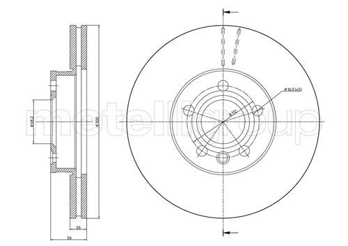 Brake Disc 23-0736C