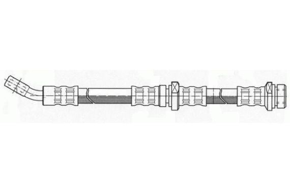 J3707018 NIPPARTS fékcső