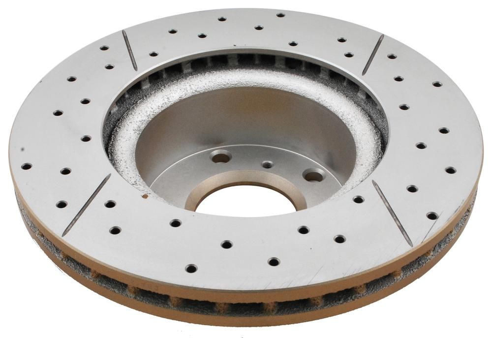Street Gold Cross-drill/slotted KP [ Holden 97-07 VT-VZ F ] - TecDoc 2