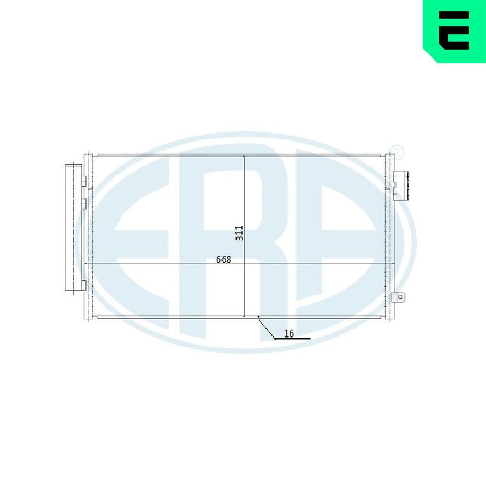 Kondensator, Klimaanlage