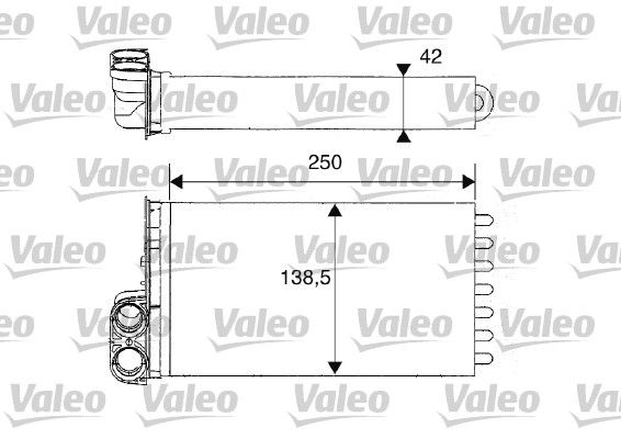 RAD CHAUF PSA C2, C3 I, C3 II, 1007  9900