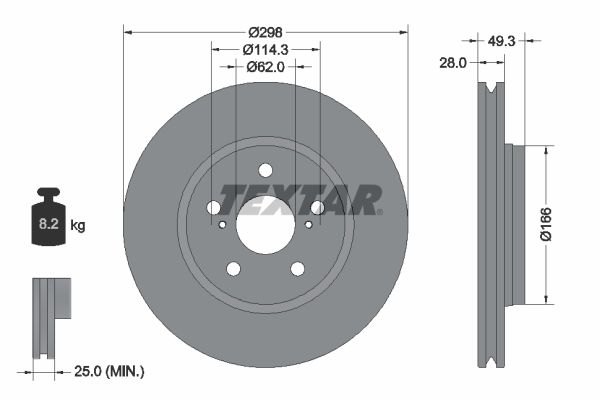 Brake Disc 92315703