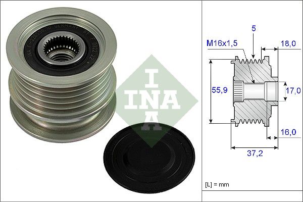 Alternator Freewheel Clutch 535 0009 10